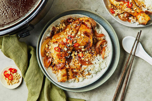 Slow Cooker Mongolian Chicken