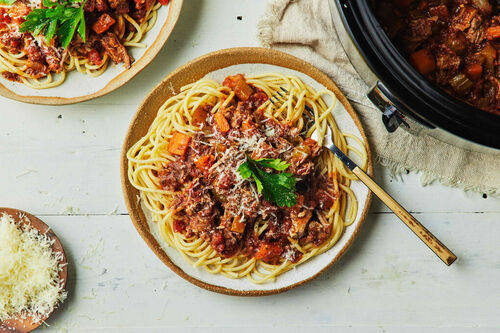 Beef Ragu Spaghetti