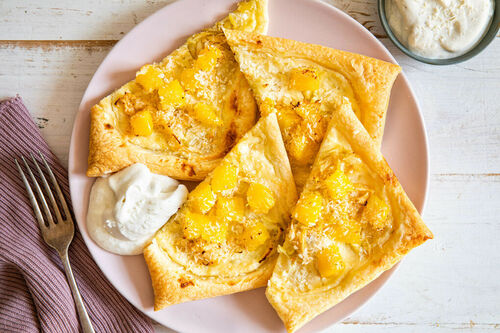 Ananas-Apfel-Törtchen
